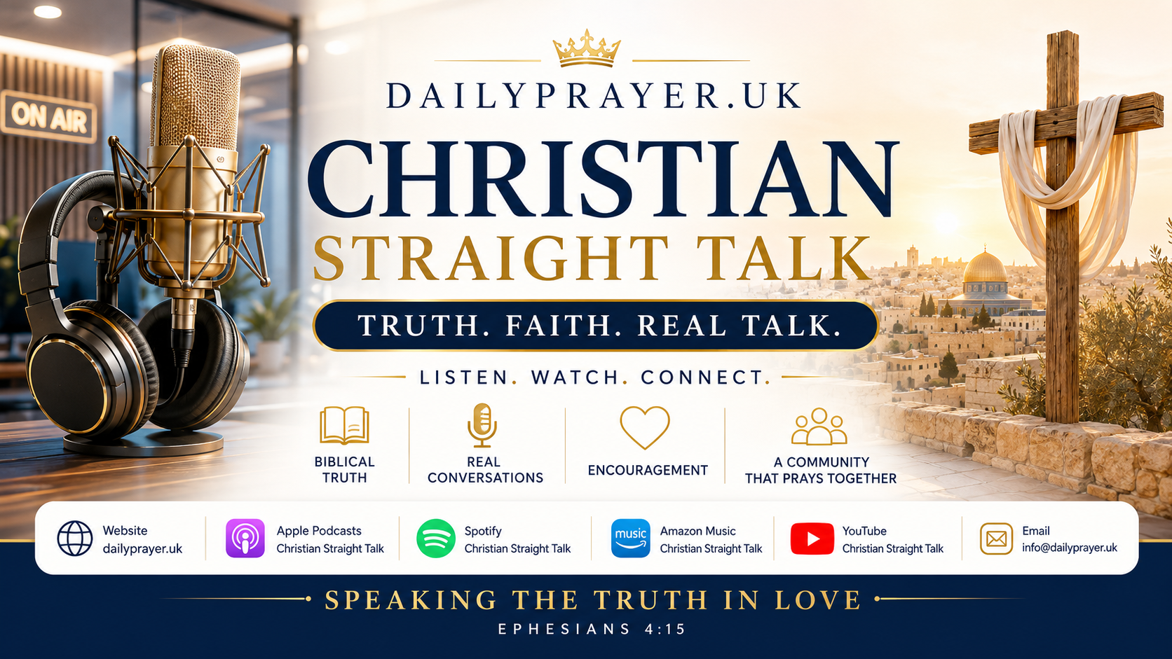 Christian Straight Talk podcast archive