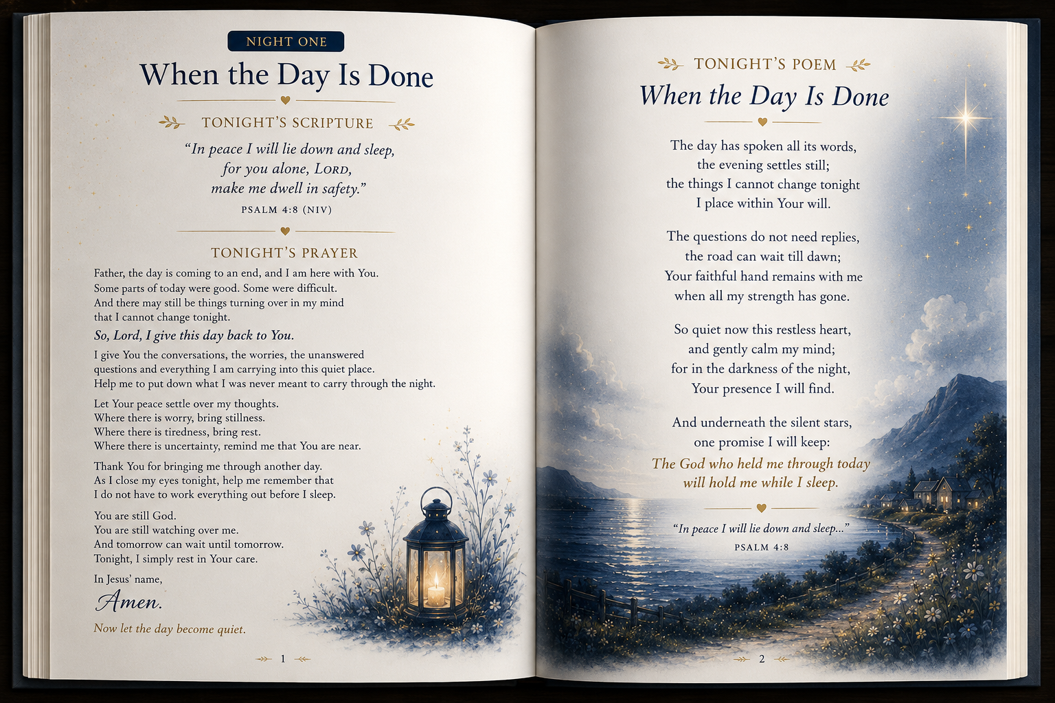 Inside Hidden Treasures 30 Night Prayers