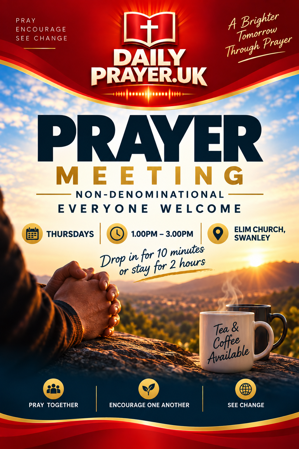Thursday Prayer Meeting at Elim Church Swanley